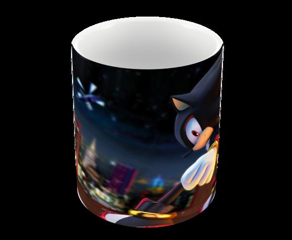 Caneca Polímero Shadow The Hedgehog Personalizada
