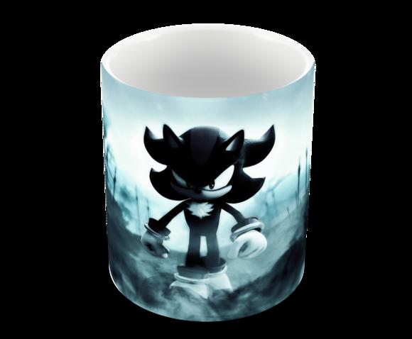 Caneca Polímero Shadow The Hedgehog Personalizada