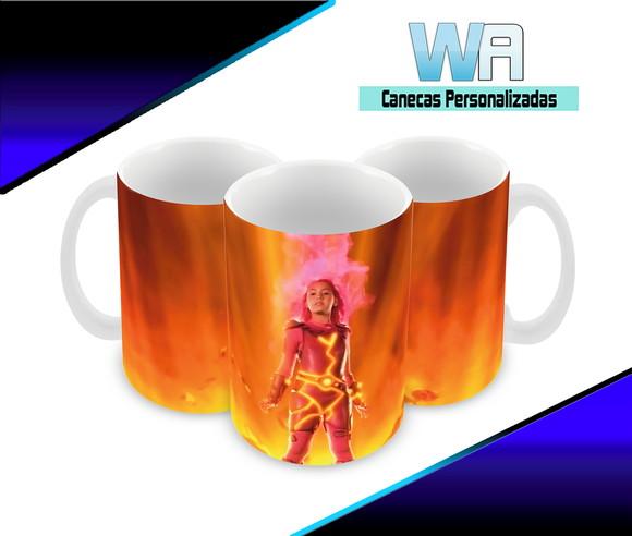 Caneca Polímero Sharkboy e Lavagirl Personalizada