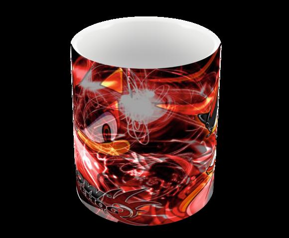 Caneca Polímero Shadow The Hedgehog Personalizada