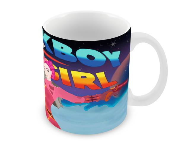 Caneca Polímero Sharkboy e Lavagirl Personalizada
