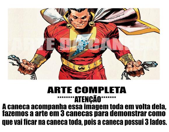 Caneca Polímero Shazam Personalizada
