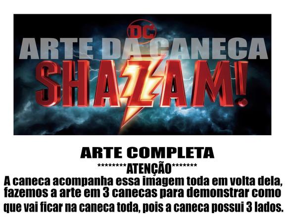 Caneca Polímero Shazam Personalizada