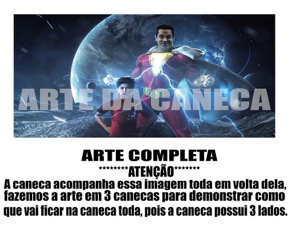 Caneca Polímero Shazam Personalizada