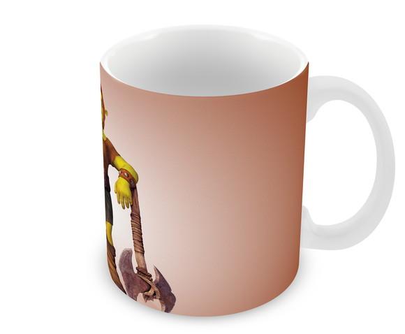 Caneca Polímero Shrek Fiona Personalizada