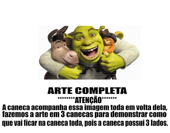 Caneca Polímero Shrek Personalizada