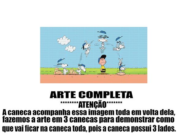 Caneca Polímero Snoopy Personalizada