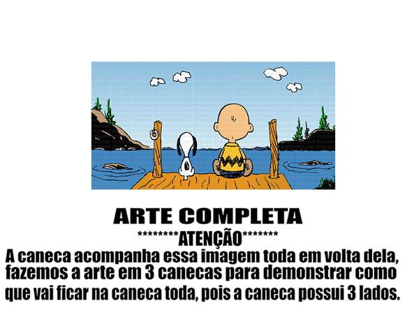 Caneca Polímero Snoopy Personalizada