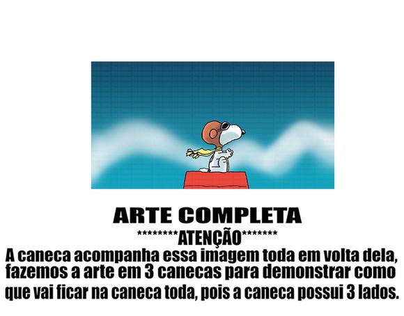 Caneca Polímero Snoopy Personalizada