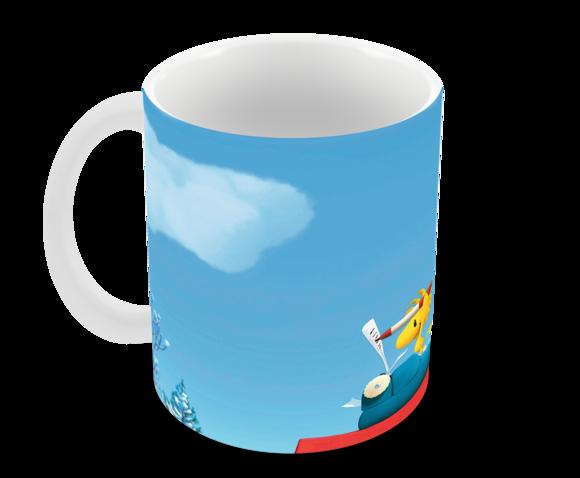 Caneca Polímero Snoopy Personalizada