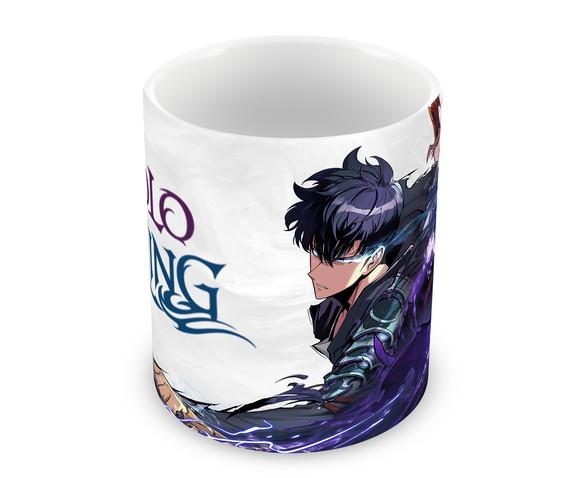 Caneca Polímero Solo Leveling Personalizada
