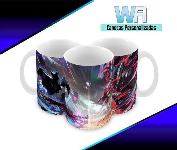 Caneca Polímero Solo Leveling Personalizada