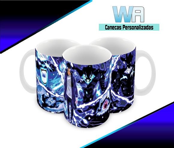Caneca Polímero Solo Leveling Personalizada