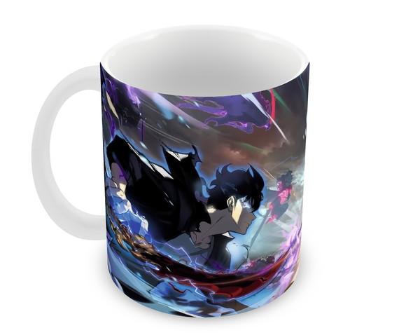 Caneca Polímero Solo Leveling Personalizada