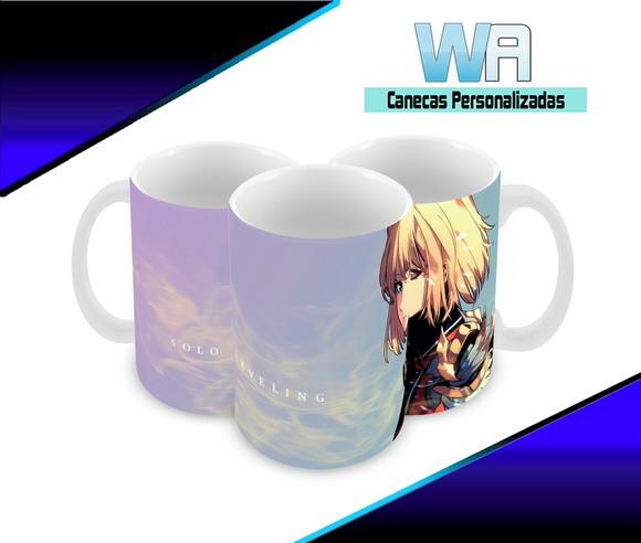 Caneca Polímero Solo Leveling Personalizada