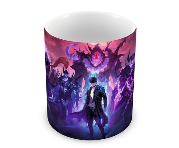 Caneca Polímero Solo Leveling Personalizada
