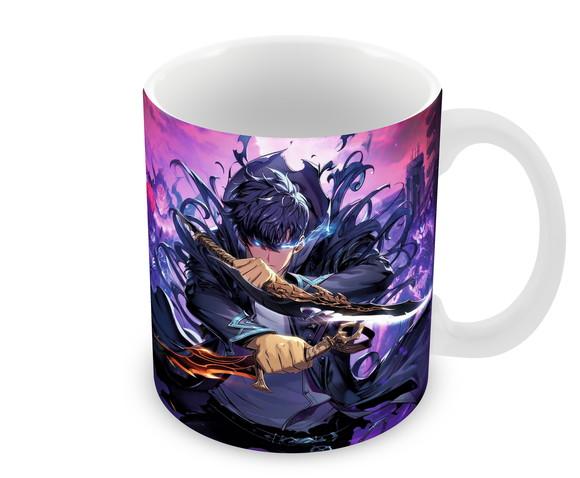 Caneca Polímero Solo Leveling Personalizada