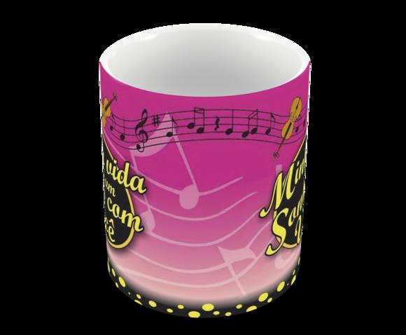 Caneca Polímero Sonho de Valsa Personalizada