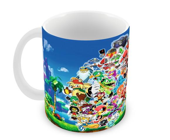 Caneca Polímero Sonic Personalizada