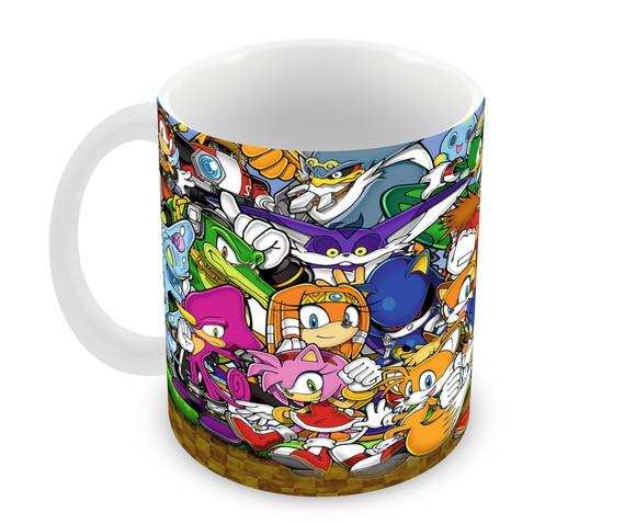 Caneca Polímero Sonic Personalizada