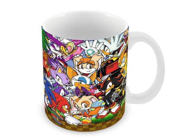 Caneca Polímero Sonic Personalizada