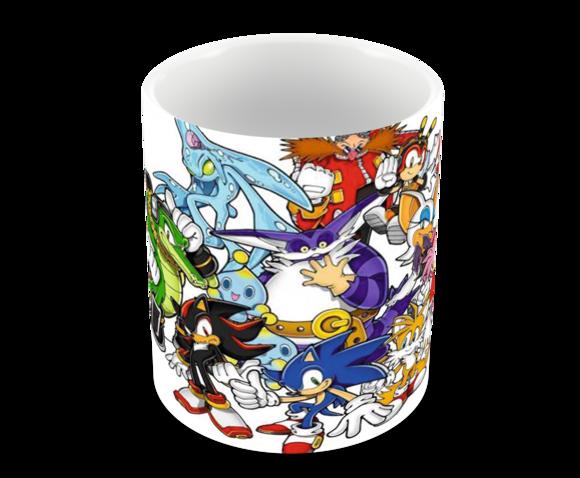 Caneca Polímero Sonic Personalizada
