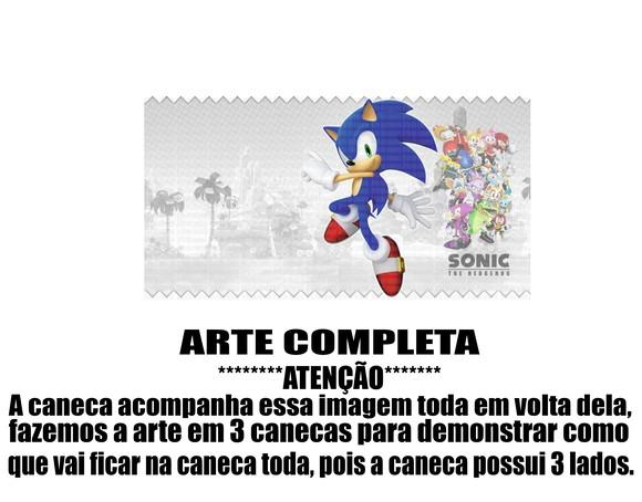Caneca Polímero Sonic Personalizada