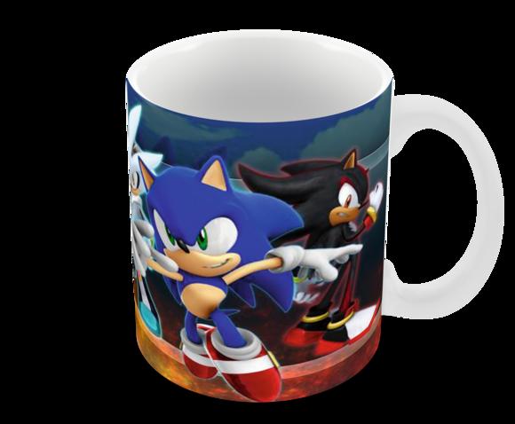 Caneca Polímero Sonic Personalizada