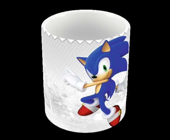 Caneca Polímero Sonic Personalizada