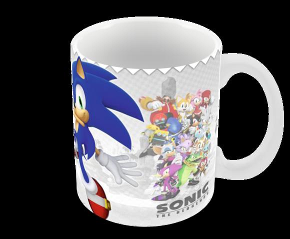 Caneca Polímero Sonic Personalizada