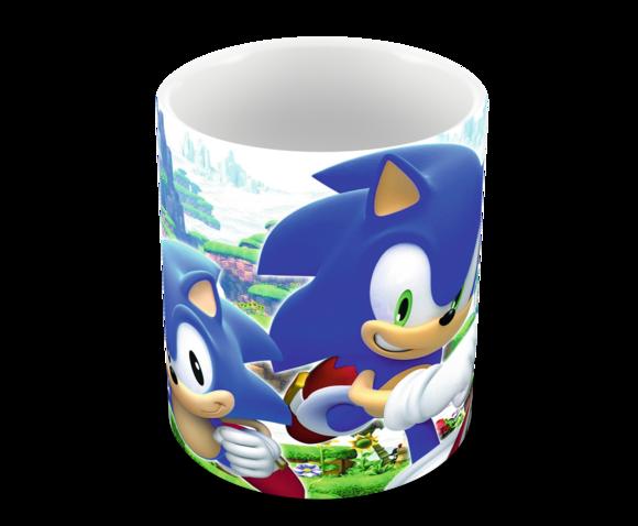 Caneca Polímero Sonic Personalizada