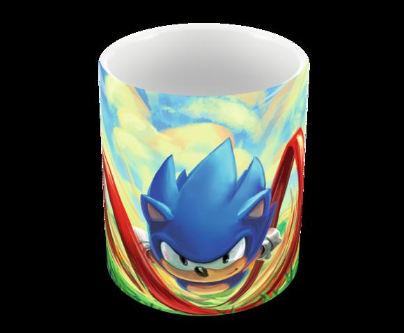 Caneca Polímero Sonic Personalizada