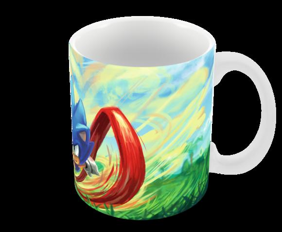 Caneca Polímero Sonic Personalizada