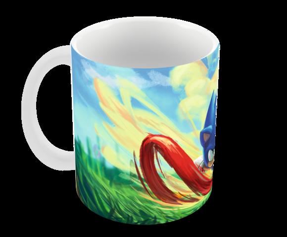 Caneca Polímero Sonic Personalizada