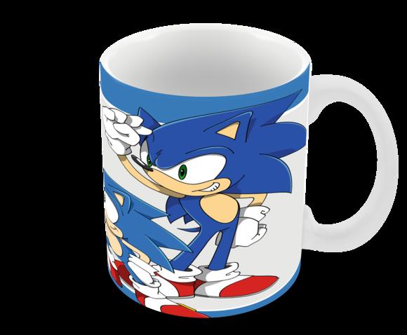 Caneca Polímero Sonic Personalizada