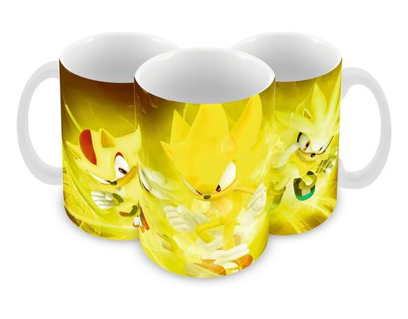 Caneca Polímero Sonic Personalizada