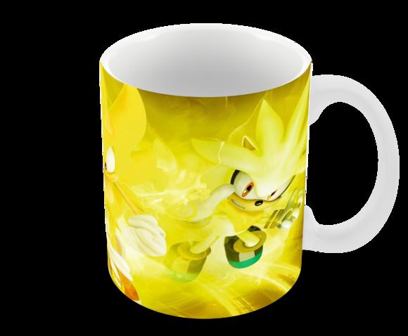 Caneca Polímero Sonic Personalizada