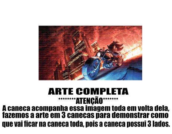 Caneca Polímero Sonic Personalizada