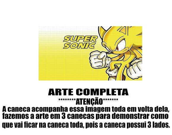 Caneca Polímero Sonic Personalizada