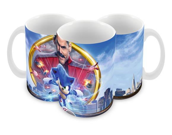 Caneca Polímero Sonic Personalizada
