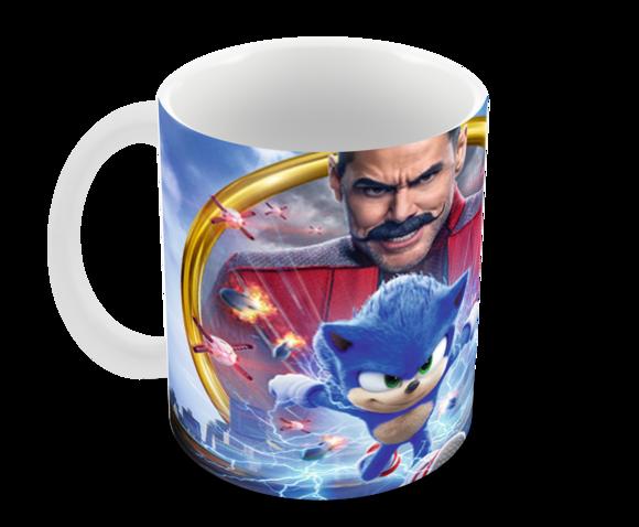 Caneca Polímero Sonic Personalizada