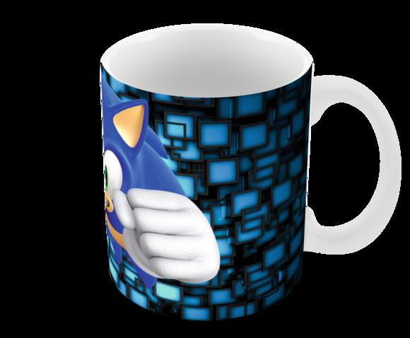 Caneca Polímero Sonic Personalizada