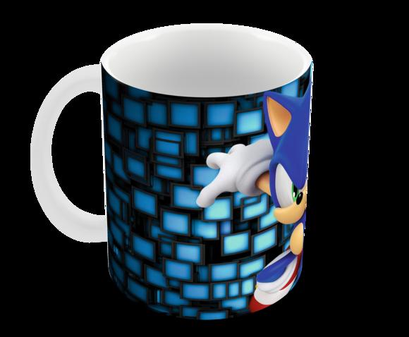 Caneca Polímero Sonic Personalizada