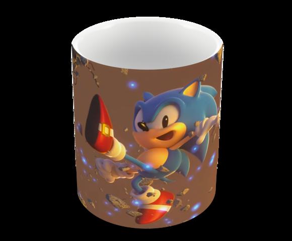 Caneca Polímero Sonic Personalizada
