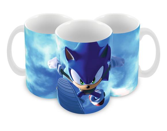 Caneca Polímero Sonic Personalizada