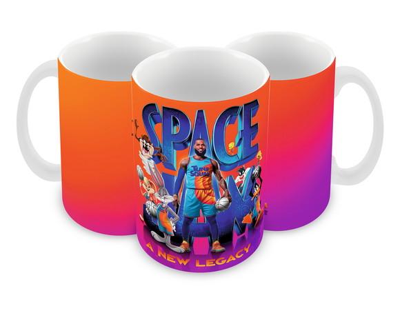 Caneca Polímero Space Jam 2 Personalizada