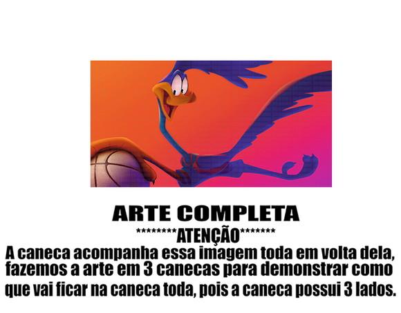 Caneca Polímero Space Jam 2 Personalizada