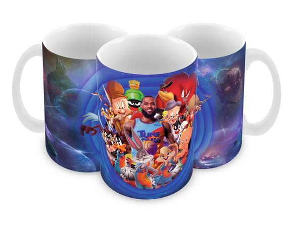 Caneca Polímero Space Jam 2 Personalizada