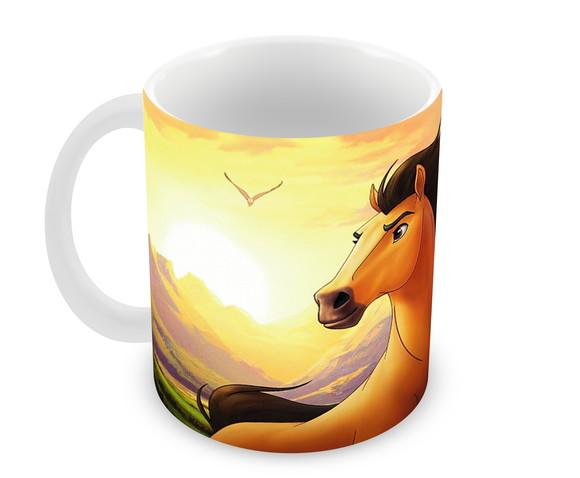 Caneca Polímero Spirit o Corcel Indomável Personalizada
