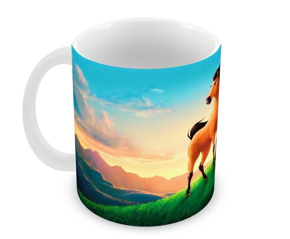 Caneca Polímero Spirit o Corcel Indomável Personalizada
